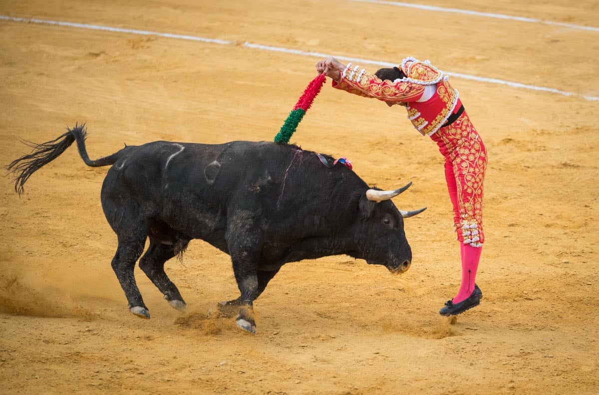 Portentosa actuación del granadino 'El Fandi0', a hombros con Julián López 'El Juli' en tarde de claroscuros de 'Morante de la Puebla'