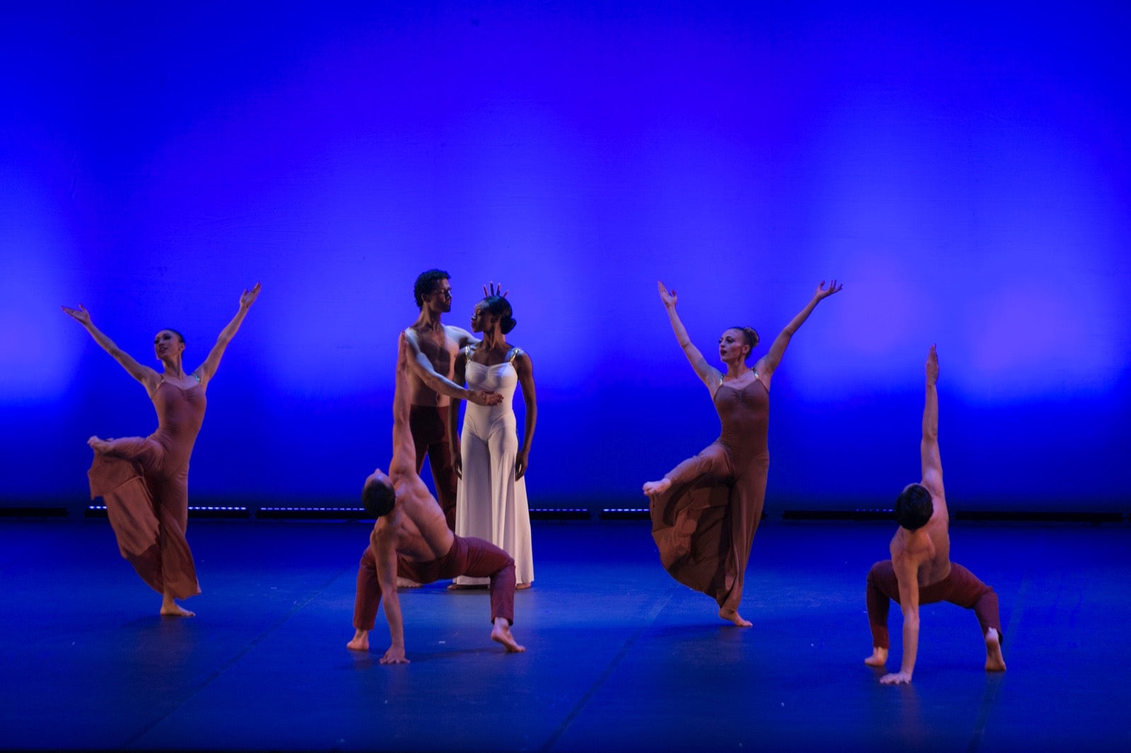 La famosa compañía de danza recordó anoche a la artista de Pensilvania con cuatro de sus más brillantes coreografías