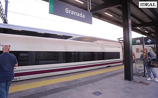 AVE de Granada: así ha sido el primer viaje comercial a Madrid