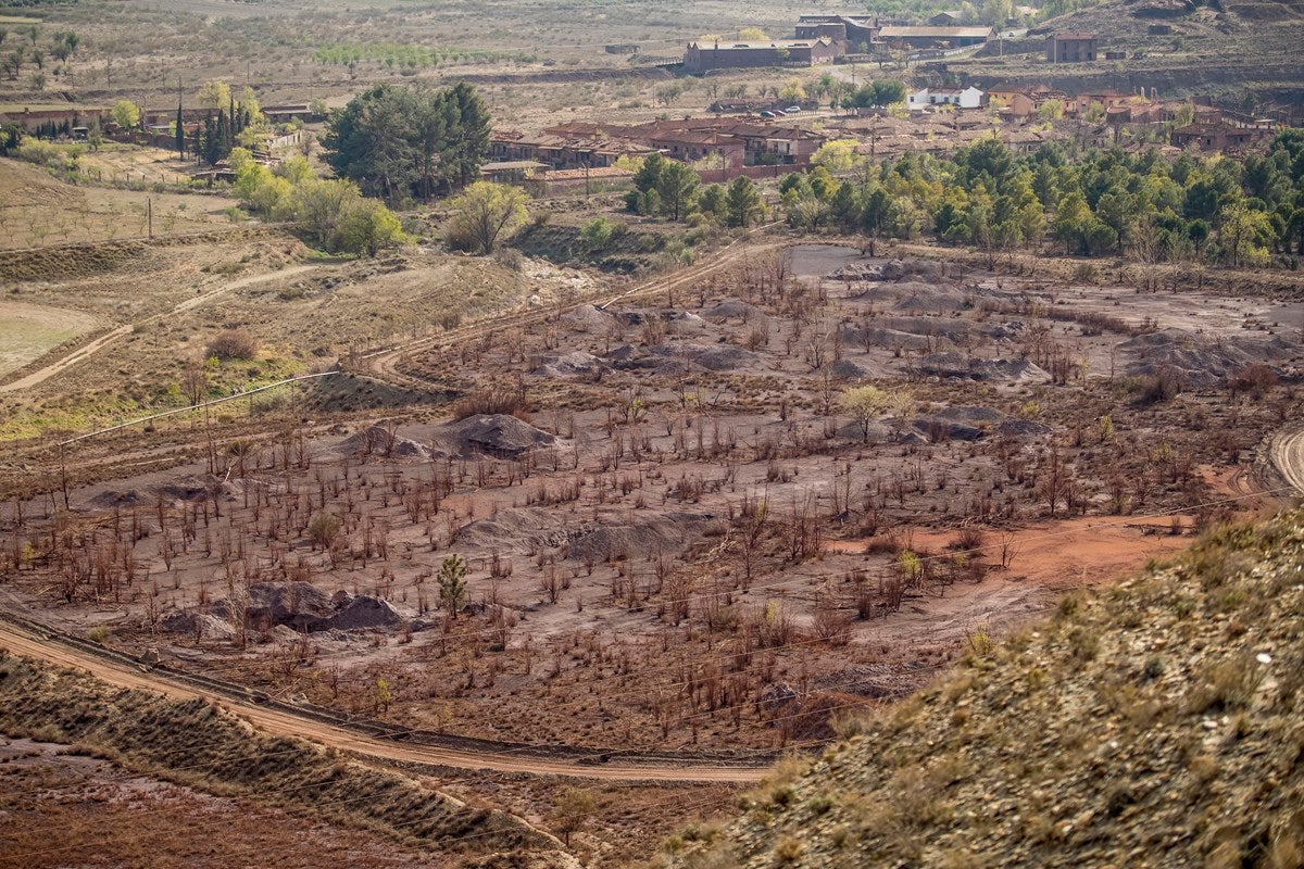 Así son las antiguas minas de Alquife