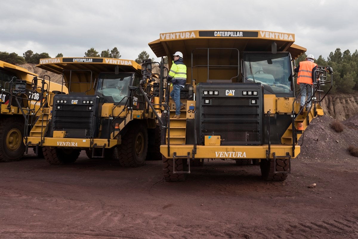Así son las antiguas minas de Alquife