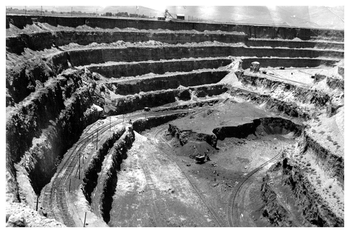 Fotografías históricas de las minas de Alquife