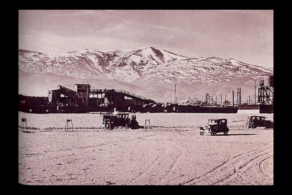 Fotografías históricas de las minas de Alquife
