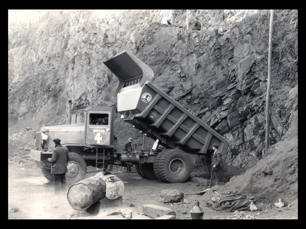 Fotografías históricas de las minas de Alquife