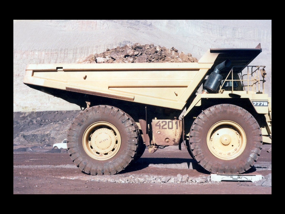 Fotografías históricas de las minas de Alquife