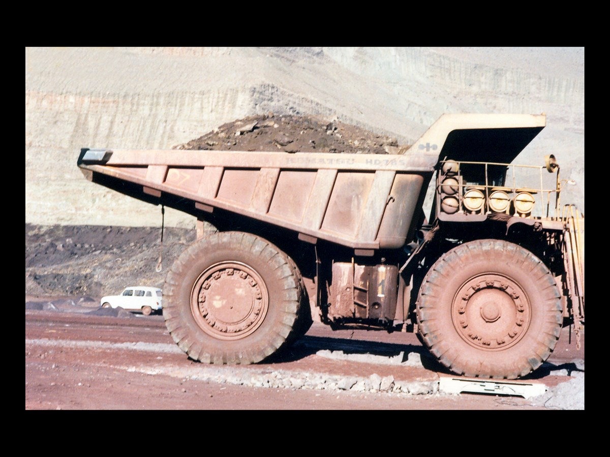 Fotografías históricas de las minas de Alquife