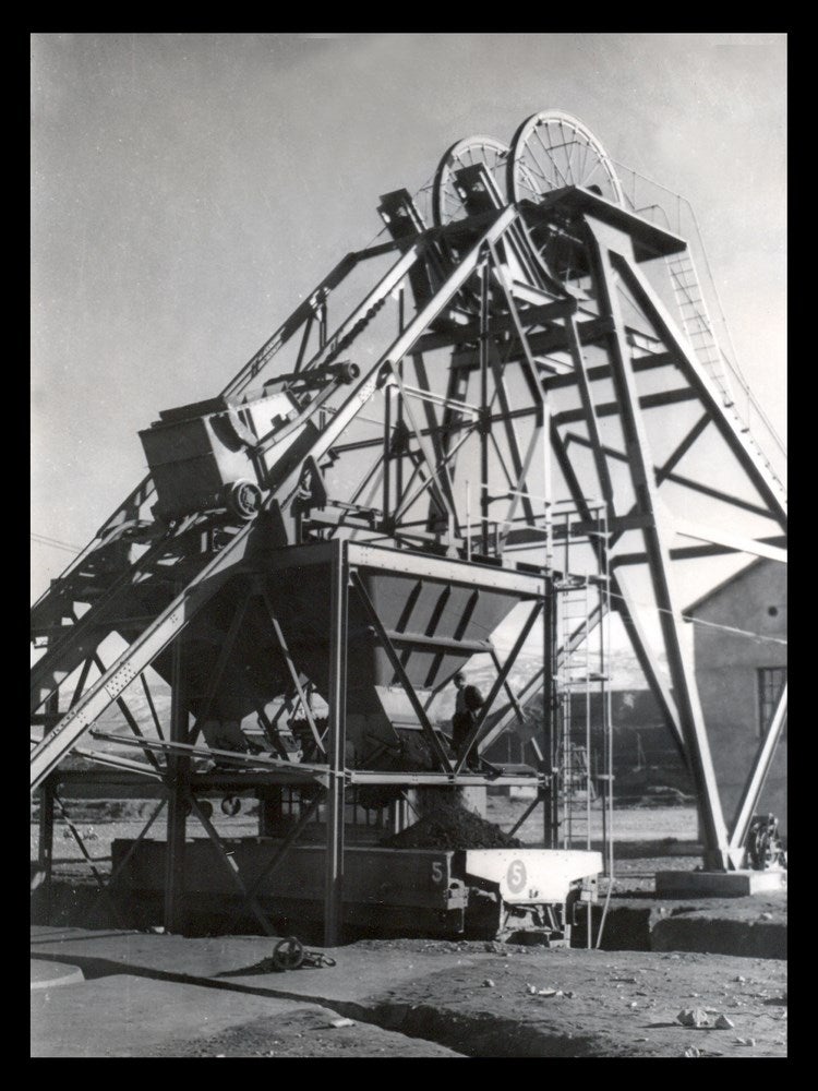 Fotografías históricas de las minas de Alquife