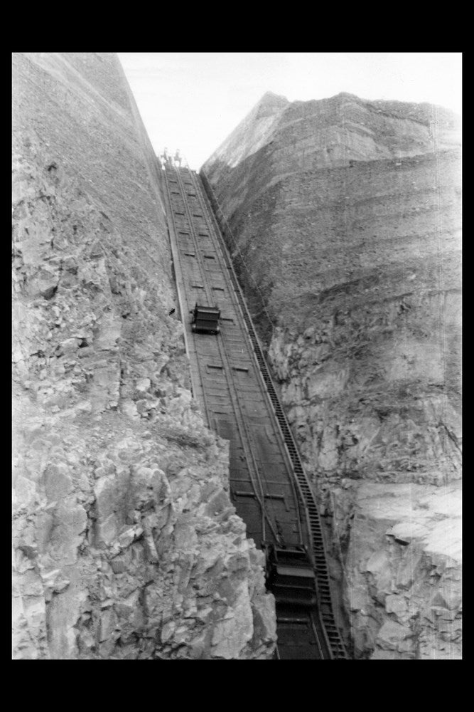 Fotografías históricas de las minas de Alquife