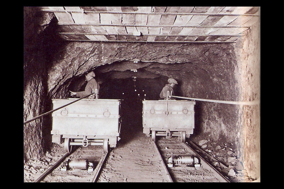 Fotografías históricas de las minas de Alquife