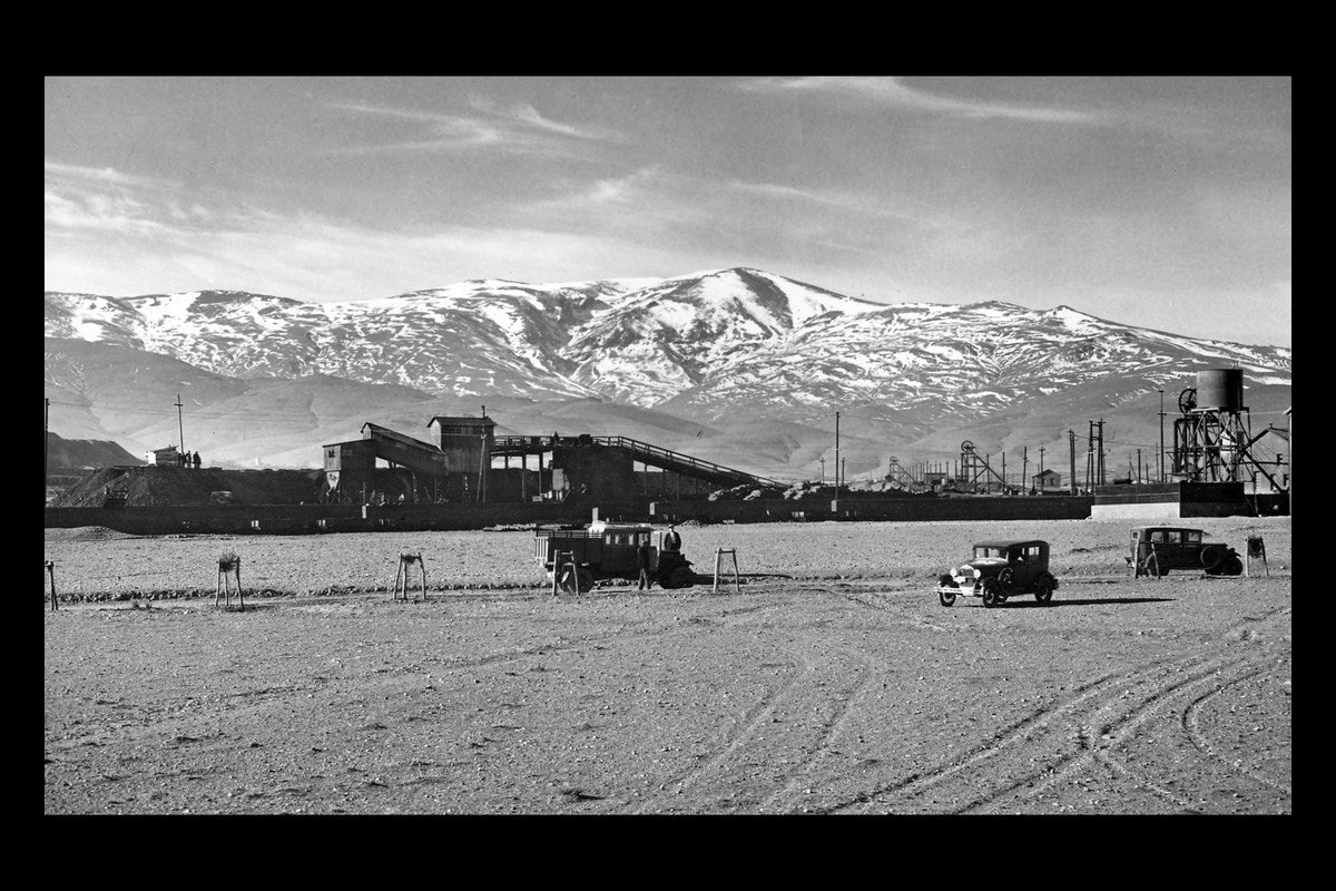 Fotografías históricas de las minas de Alquife