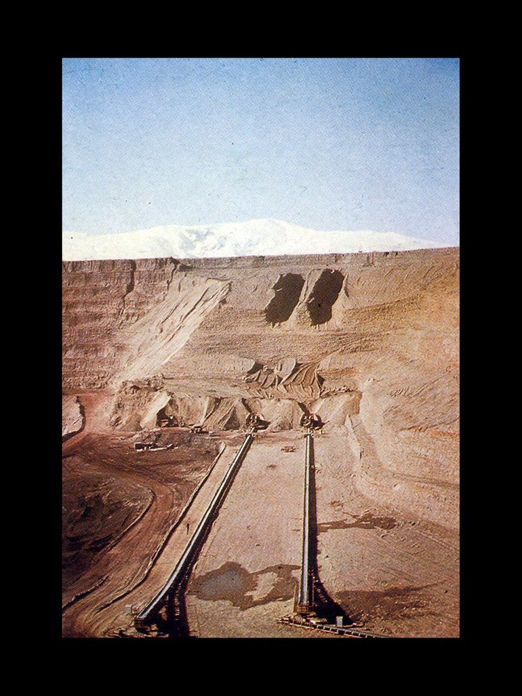 Fotografías históricas de las minas de Alquife