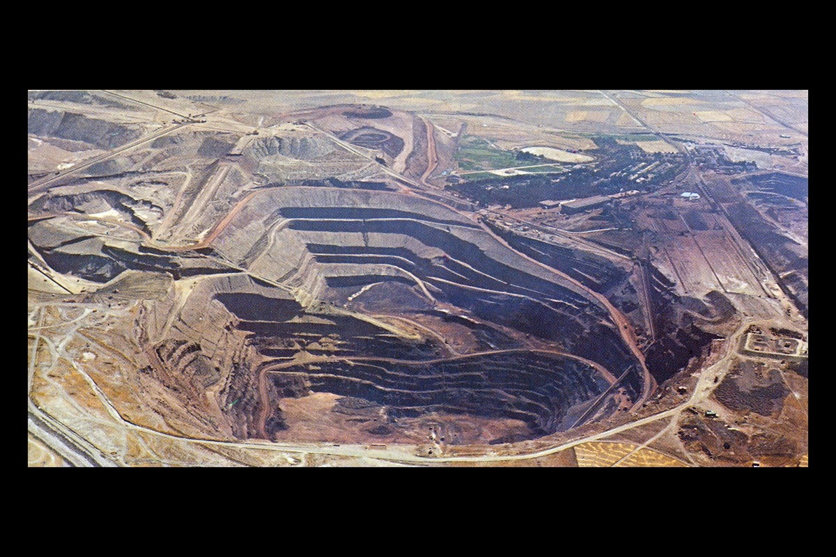 Fotografías históricas de las minas de Alquife