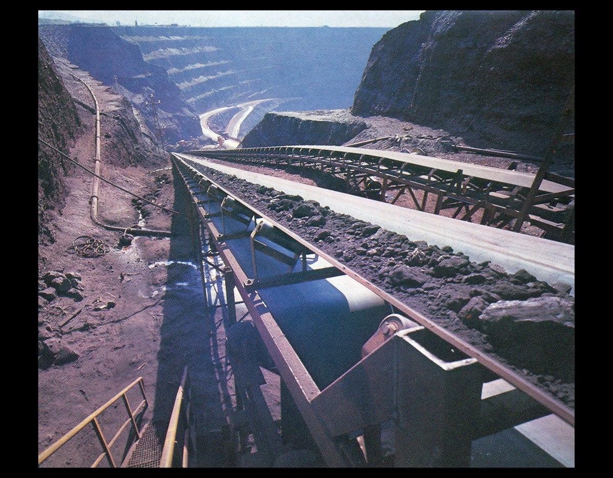 Fotografías históricas de las minas de Alquife