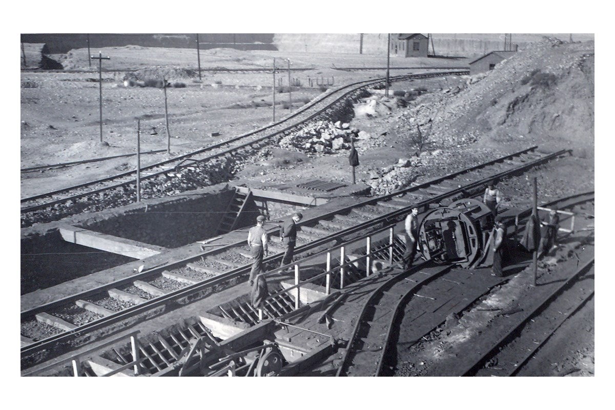 Fotografías históricas de las minas de Alquife