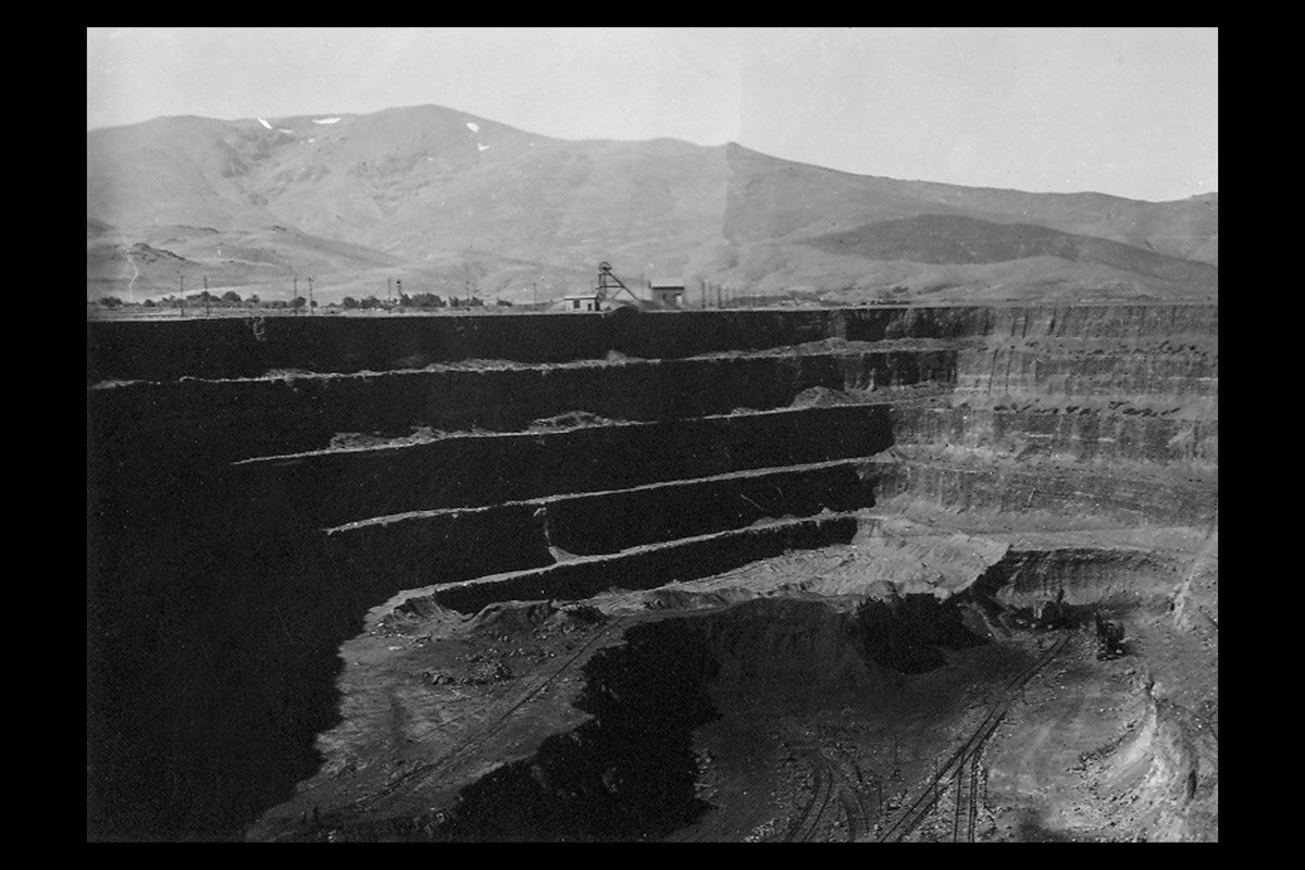 Fotografías históricas de las minas de Alquife