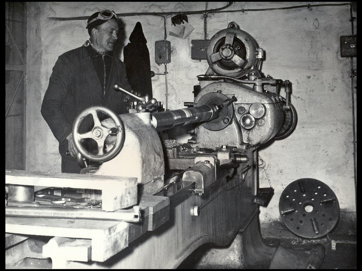 Fotografías históricas de las minas de Alquife