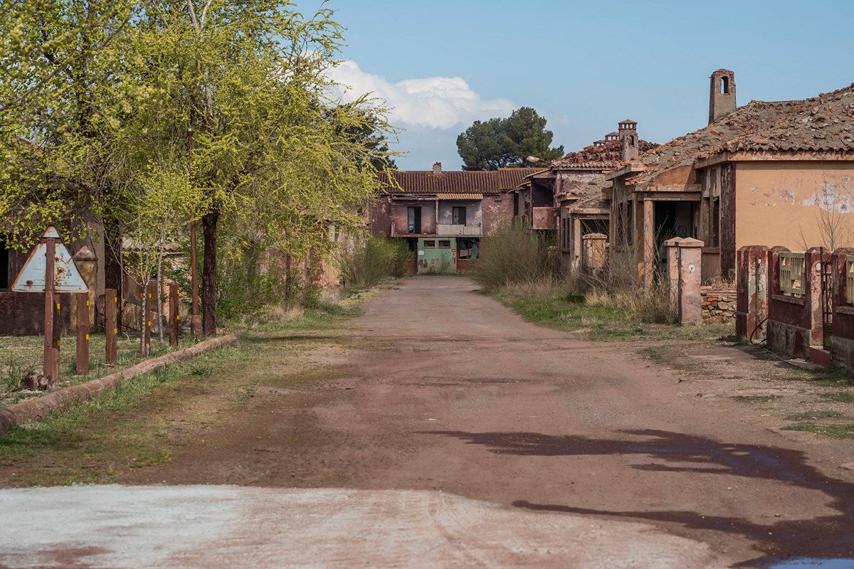 Así se encuentra el poblado minero de Alquife