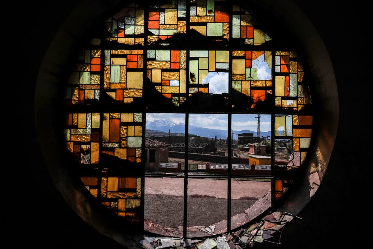 Así se encuentra el poblado minero de Alquife