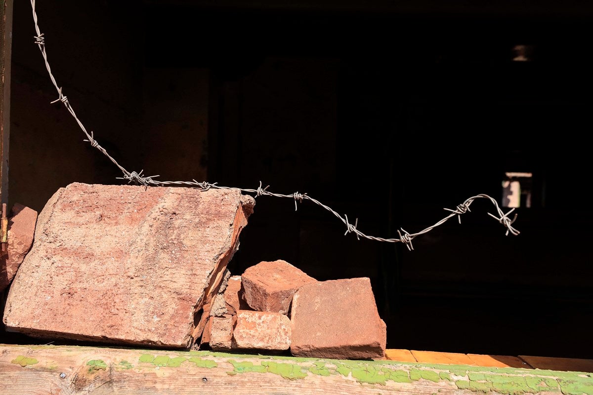 Así se encuentra el poblado minero de Alquife