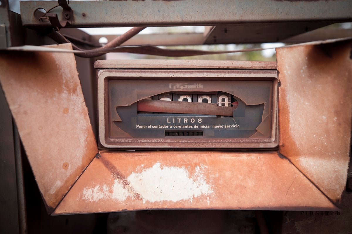 Así se encuentra el poblado minero de Alquife
