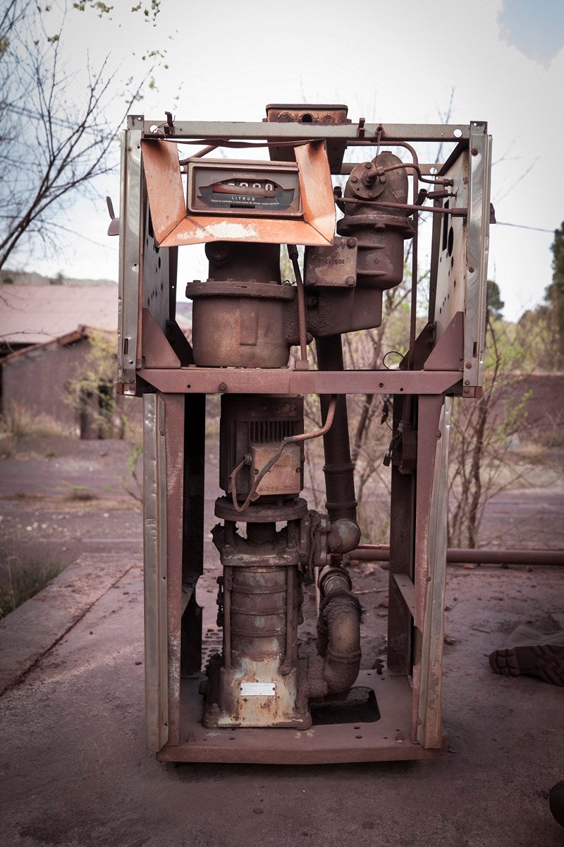 Así se encuentra el poblado minero de Alquife
