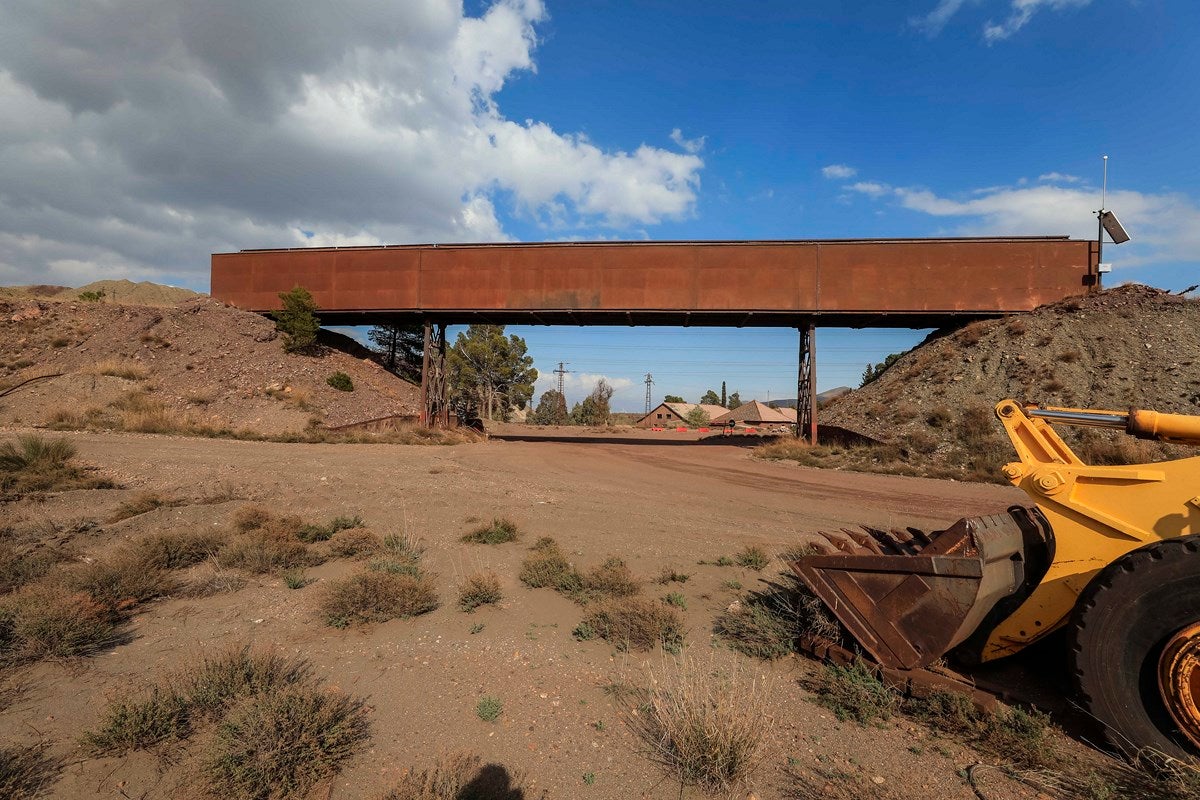 Así se encuentra el poblado minero de Alquife