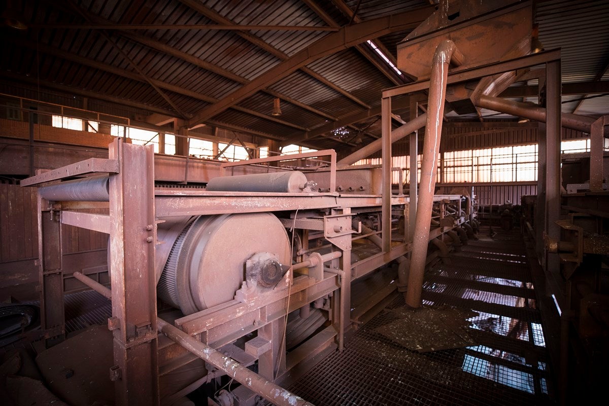 Así se encuentra el poblado minero de Alquife