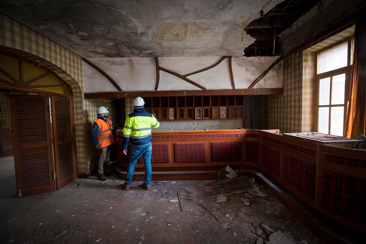 Así se encuentra el poblado minero de Alquife