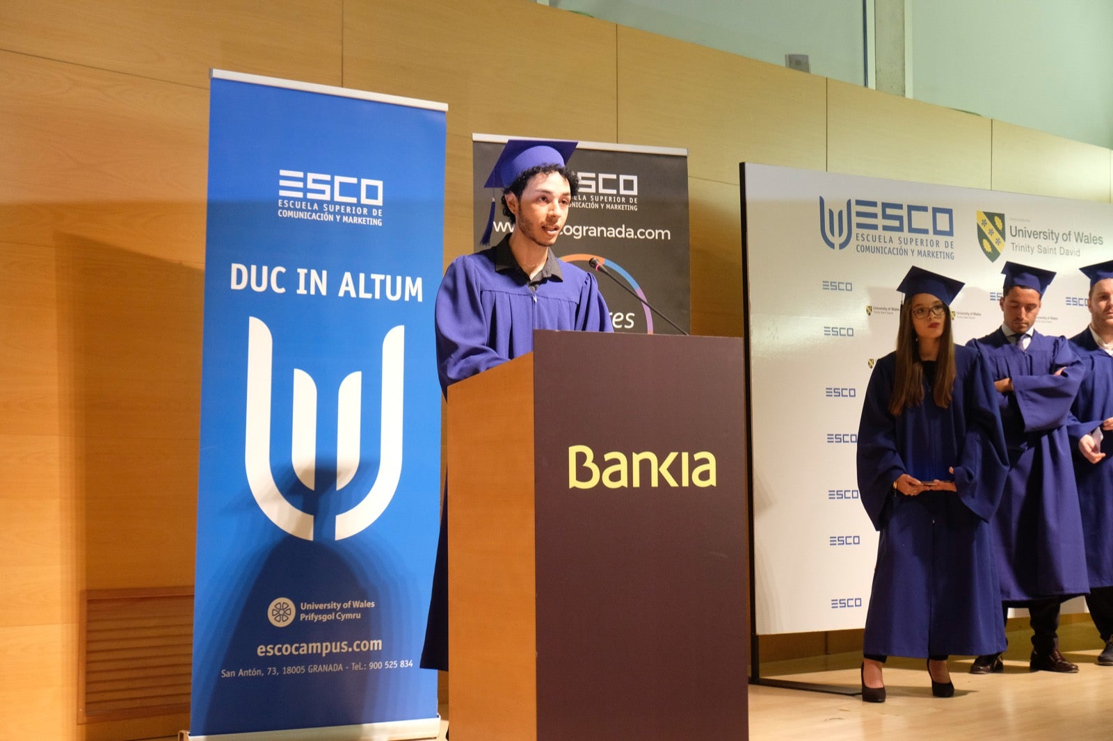 Después de cuatro años de estudios, la de anoche era una fecha muy esperada para varias promociones de esta escuela