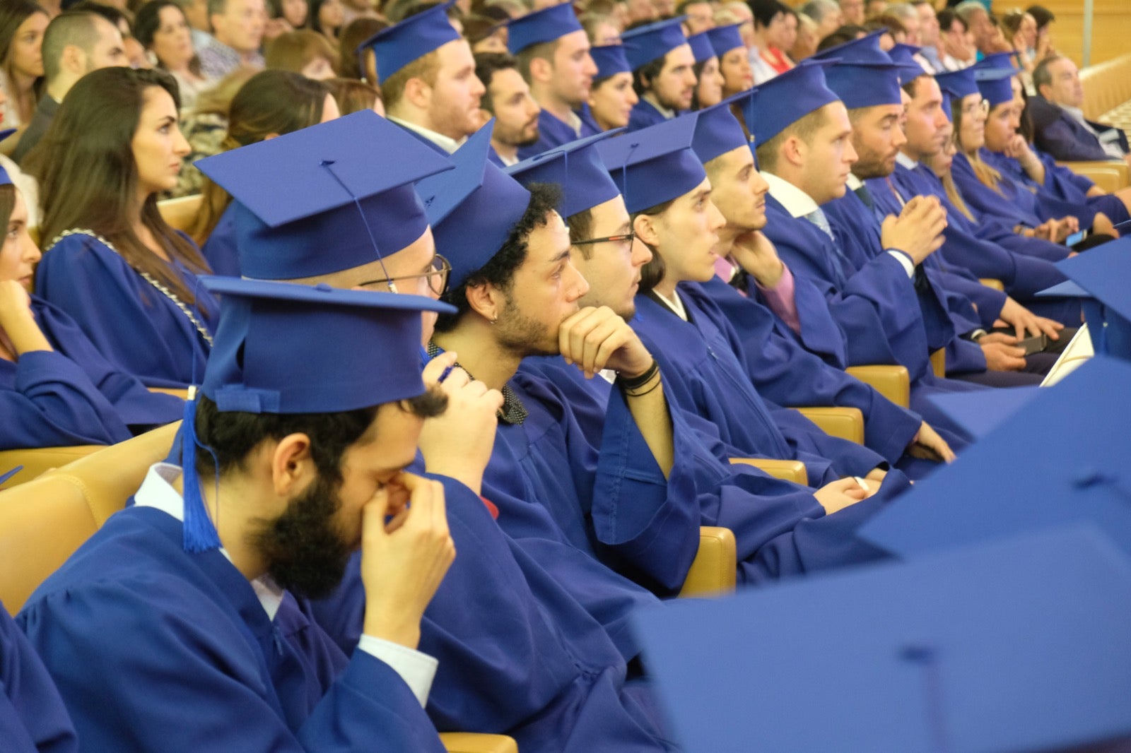 Después de cuatro años de estudios, la de anoche era una fecha muy esperada para varias promociones de esta escuela