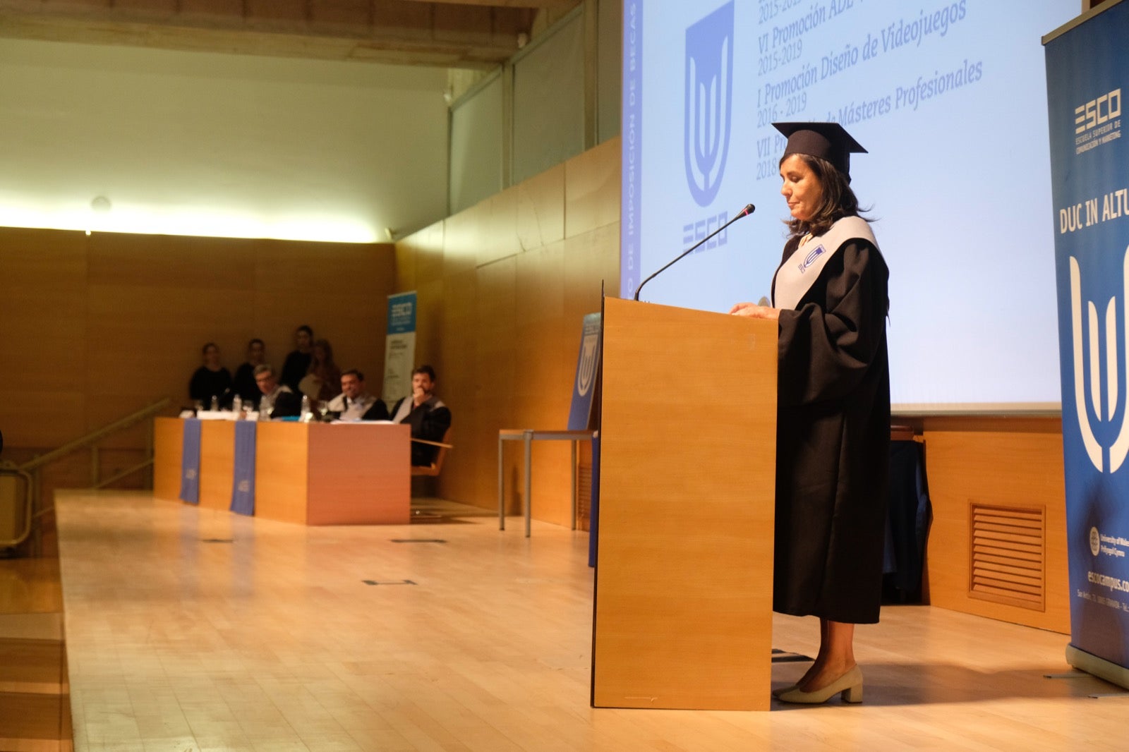 Después de cuatro años de estudios, la de anoche era una fecha muy esperada para varias promociones de esta escuela