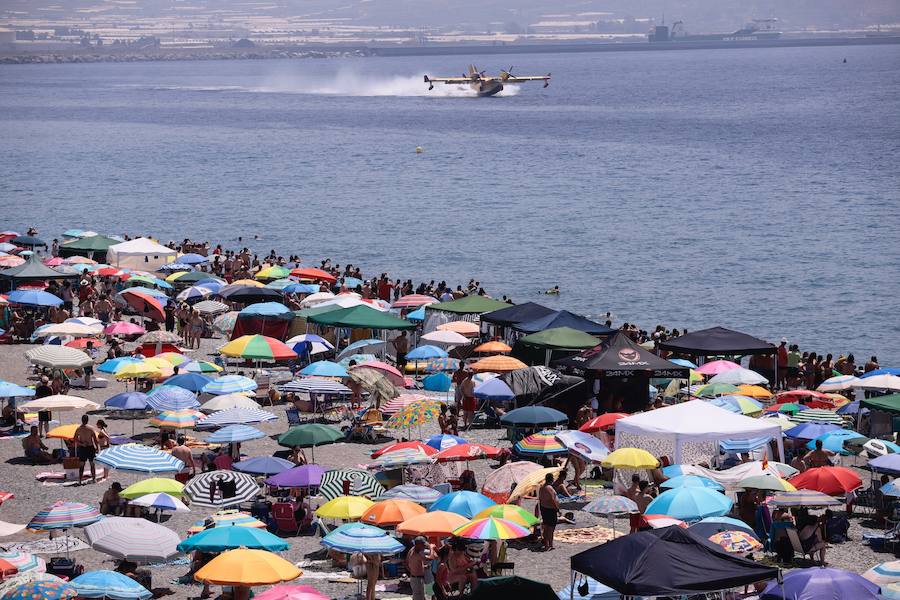 Treinta aeronaves han realizado diferentes acrobacias en este espectáculo, que ha celebrado este domingo su catorce edición