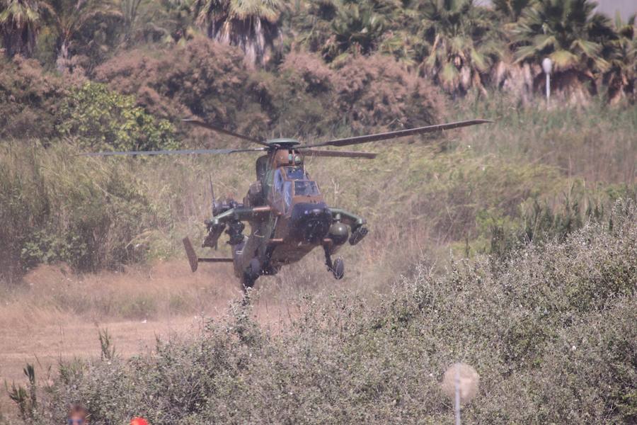 Treinta aeronaves han realizado diferentes acrobacias en este espectáculo, que ha celebrado este domingo su catorce edición