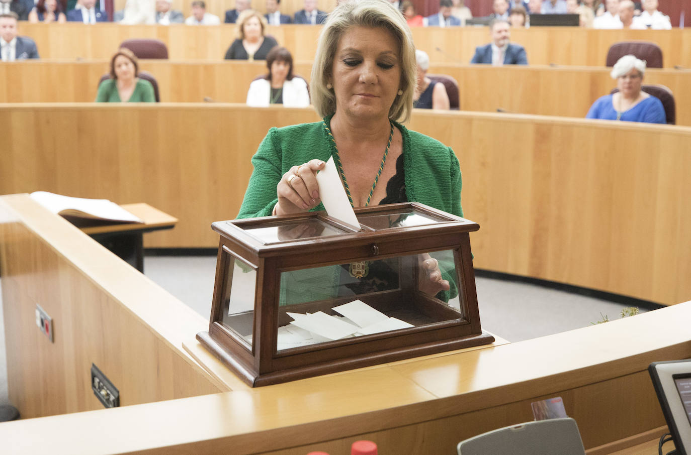 José Entrena ha sido reelegido presidente contando con los votos de PSOE, Adelante, IU y Cs