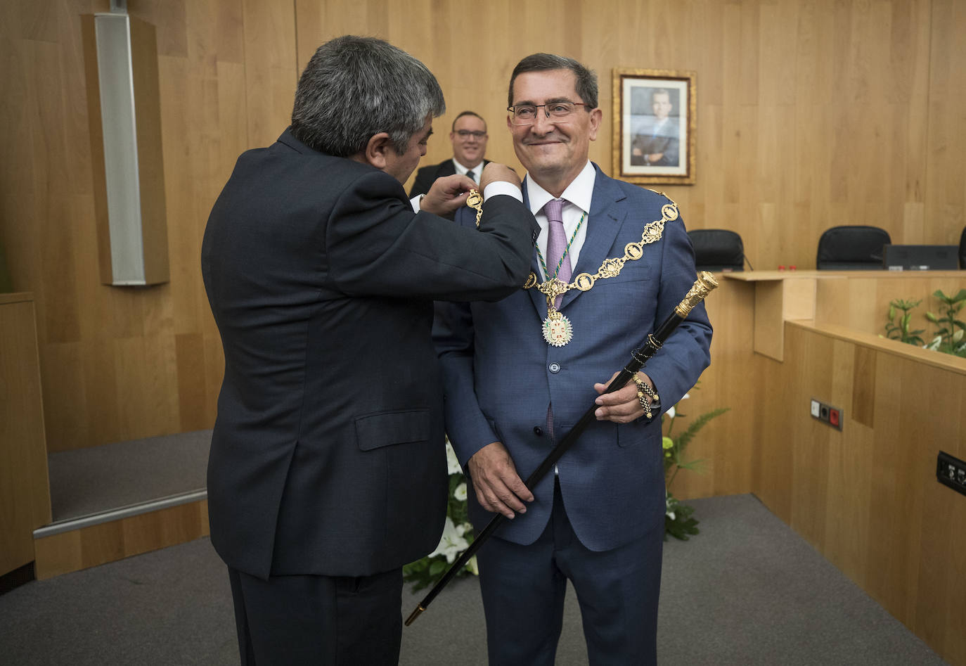 José Entrena ha sido reelegido presidente contando con los votos de PSOE, Adelante, IU y Cs