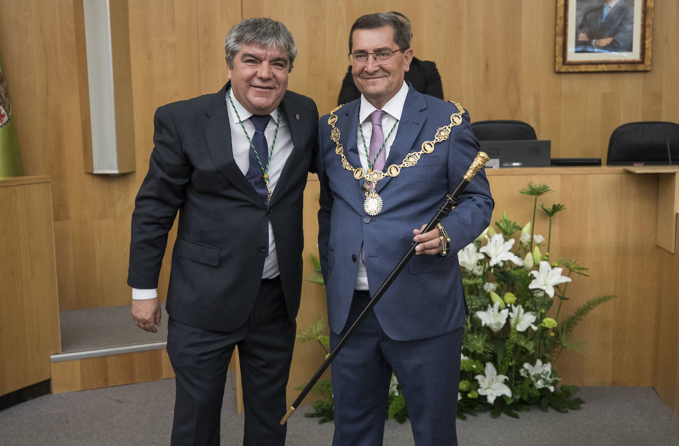 José Entrena ha sido reelegido presidente contando con los votos de PSOE, Adelante, IU y Cs