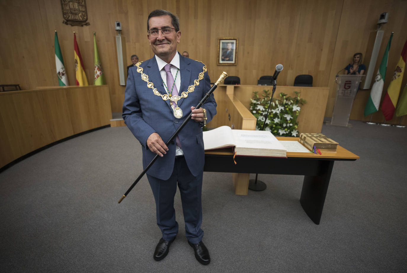 José Entrena ha sido reelegido presidente contando con los votos de PSOE, Adelante, IU y Cs