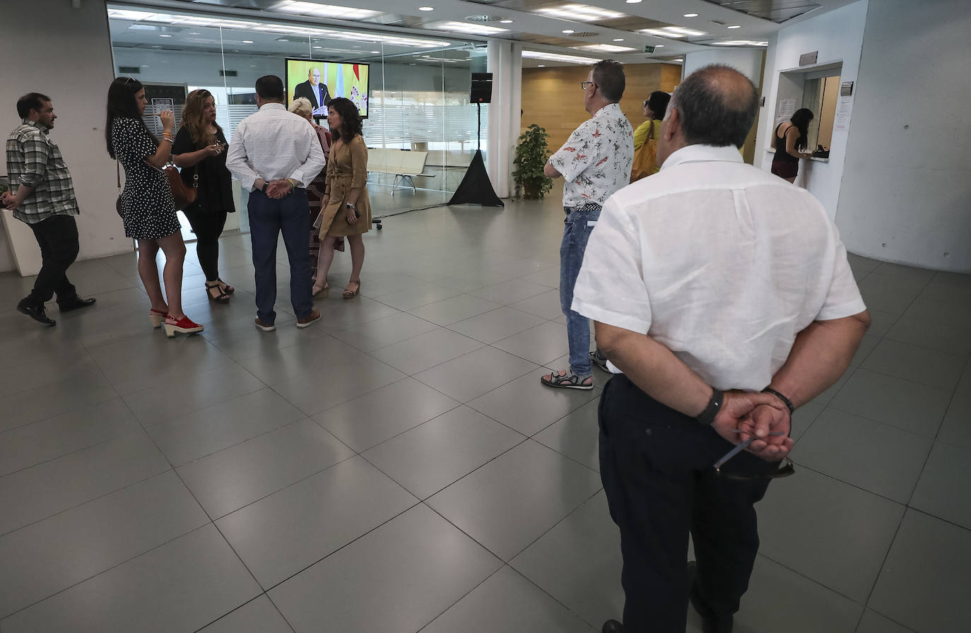 José Entrena ha sido reelegido presidente contando con los votos de PSOE, Adelante, IU y Cs