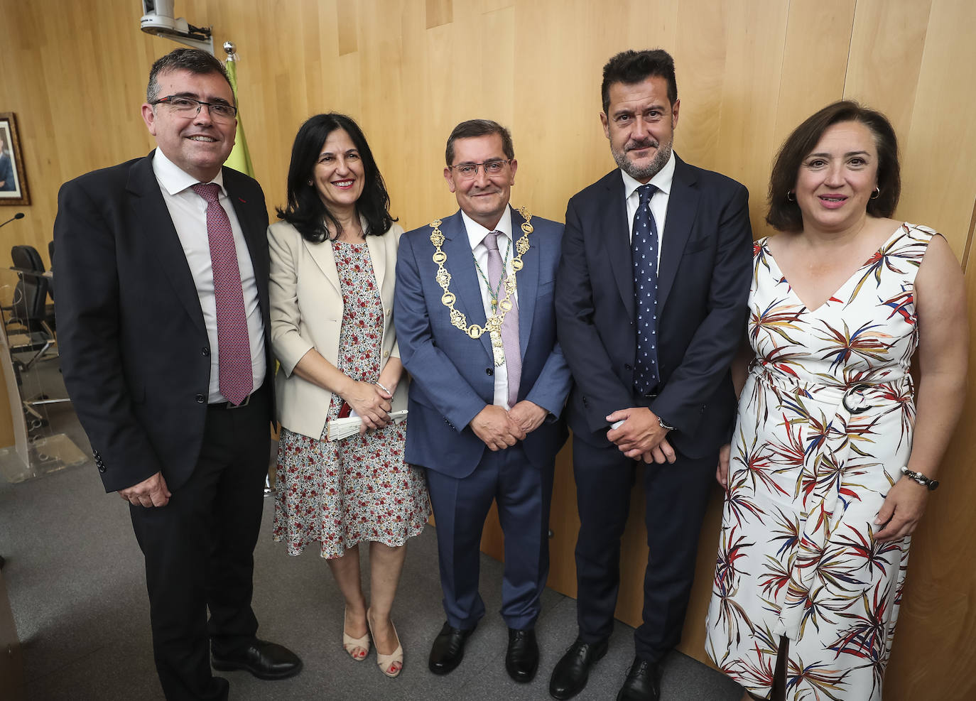 José Entrena ha sido reelegido presidente contando con los votos de PSOE, Adelante, IU y Cs