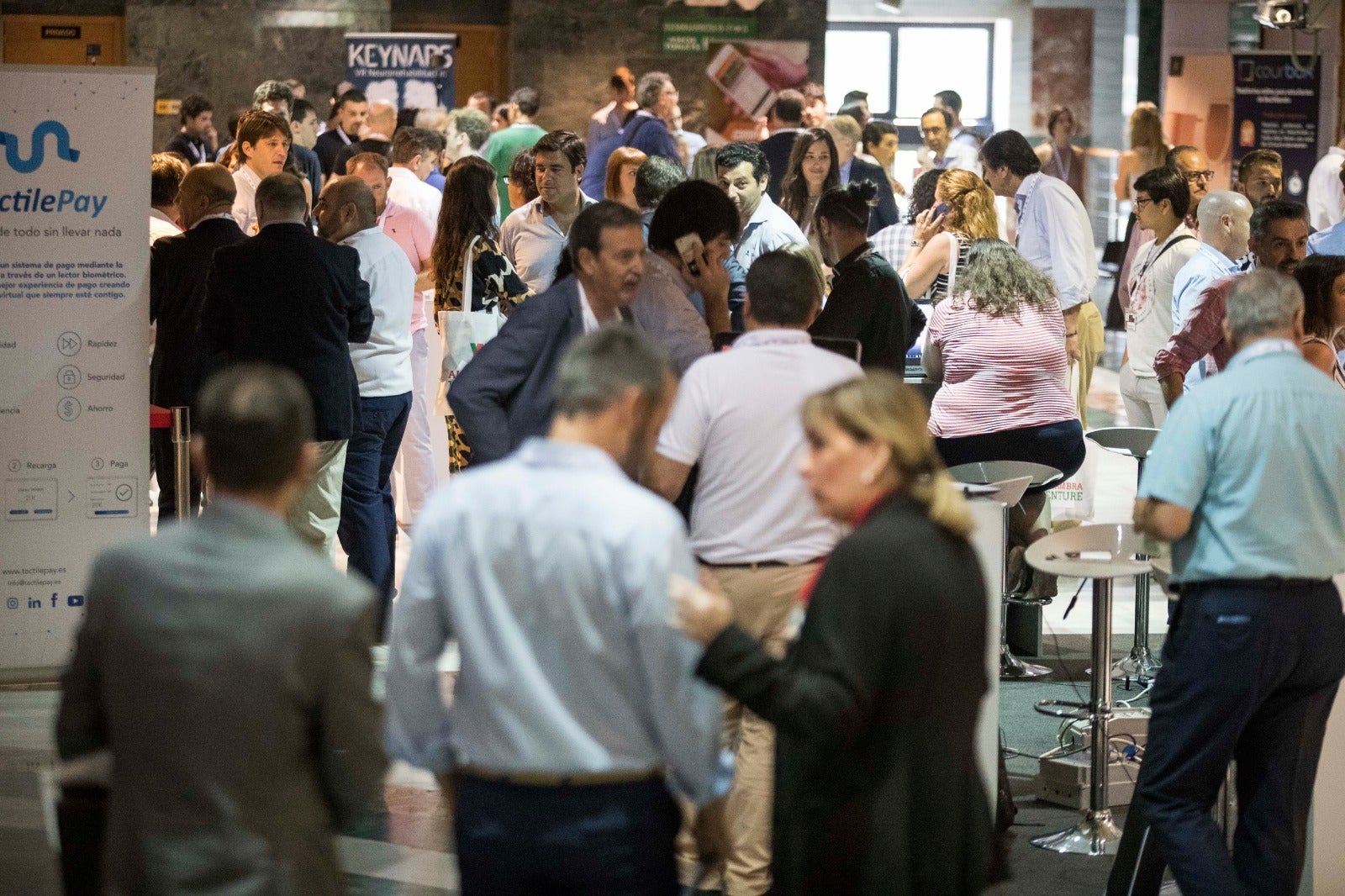 Intensa actividad en todo el palacio para conocer los proyectos más innovadores