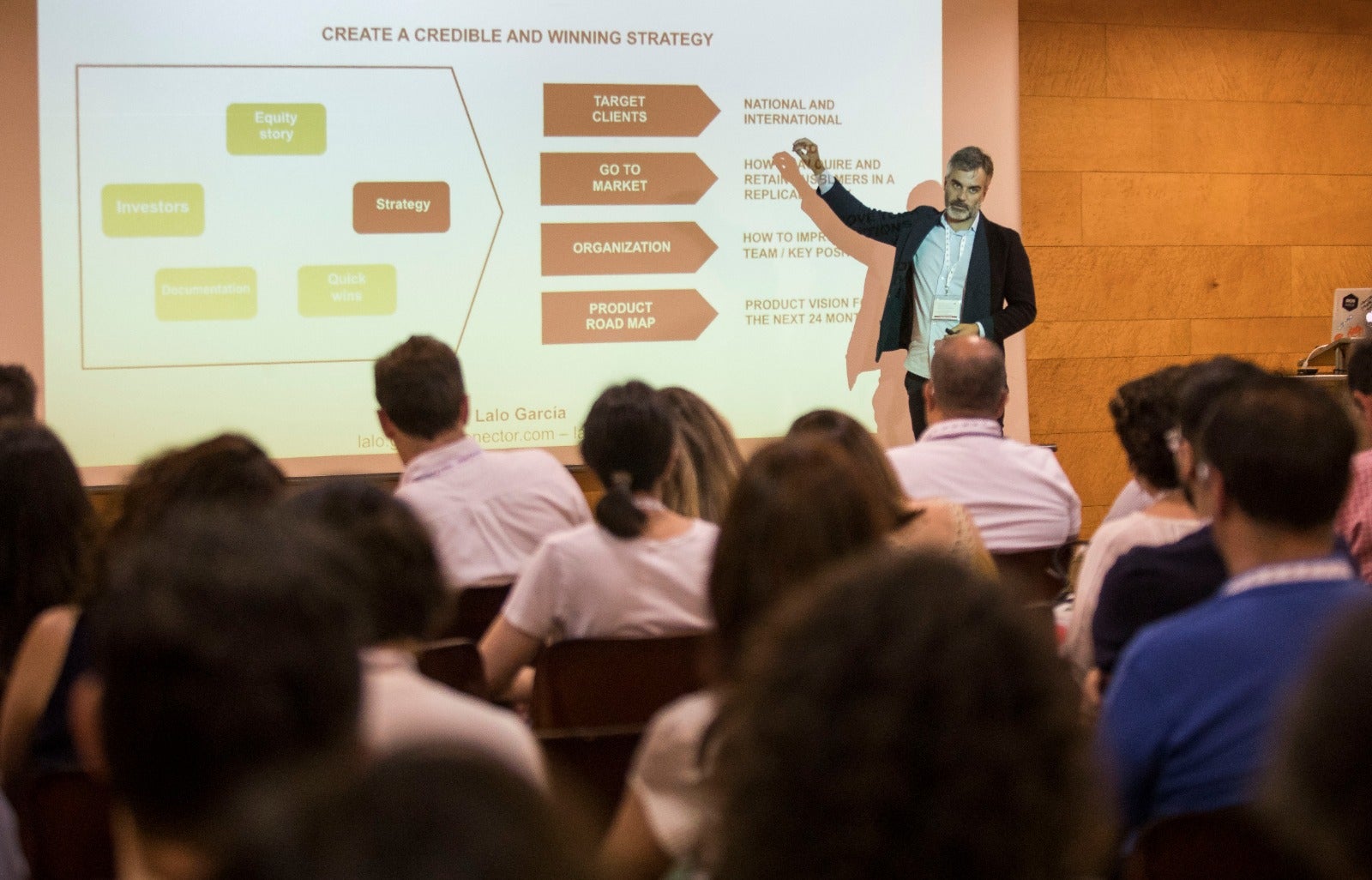 Taller de Laolo García en Alhambra Venture 