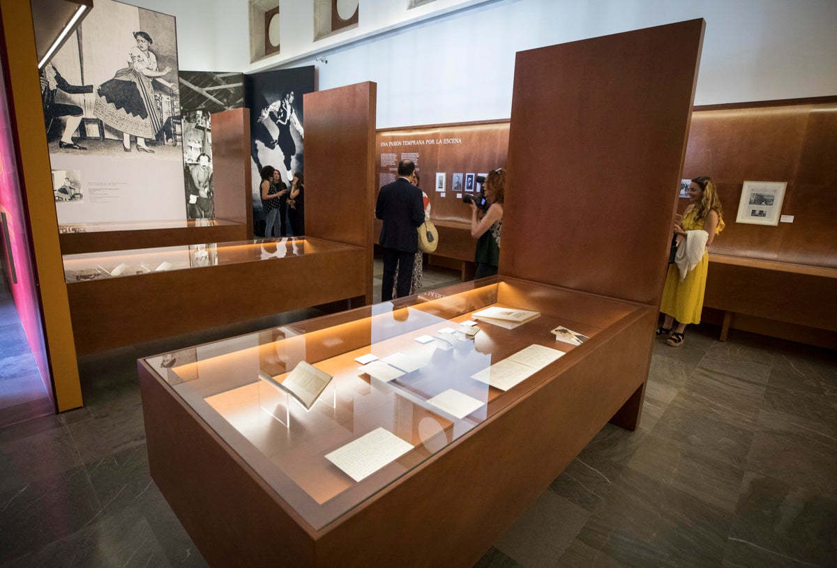 Así es la exposición de 'El sombrero de tres picos. 1919-2019. Un singular proceso creativo'.