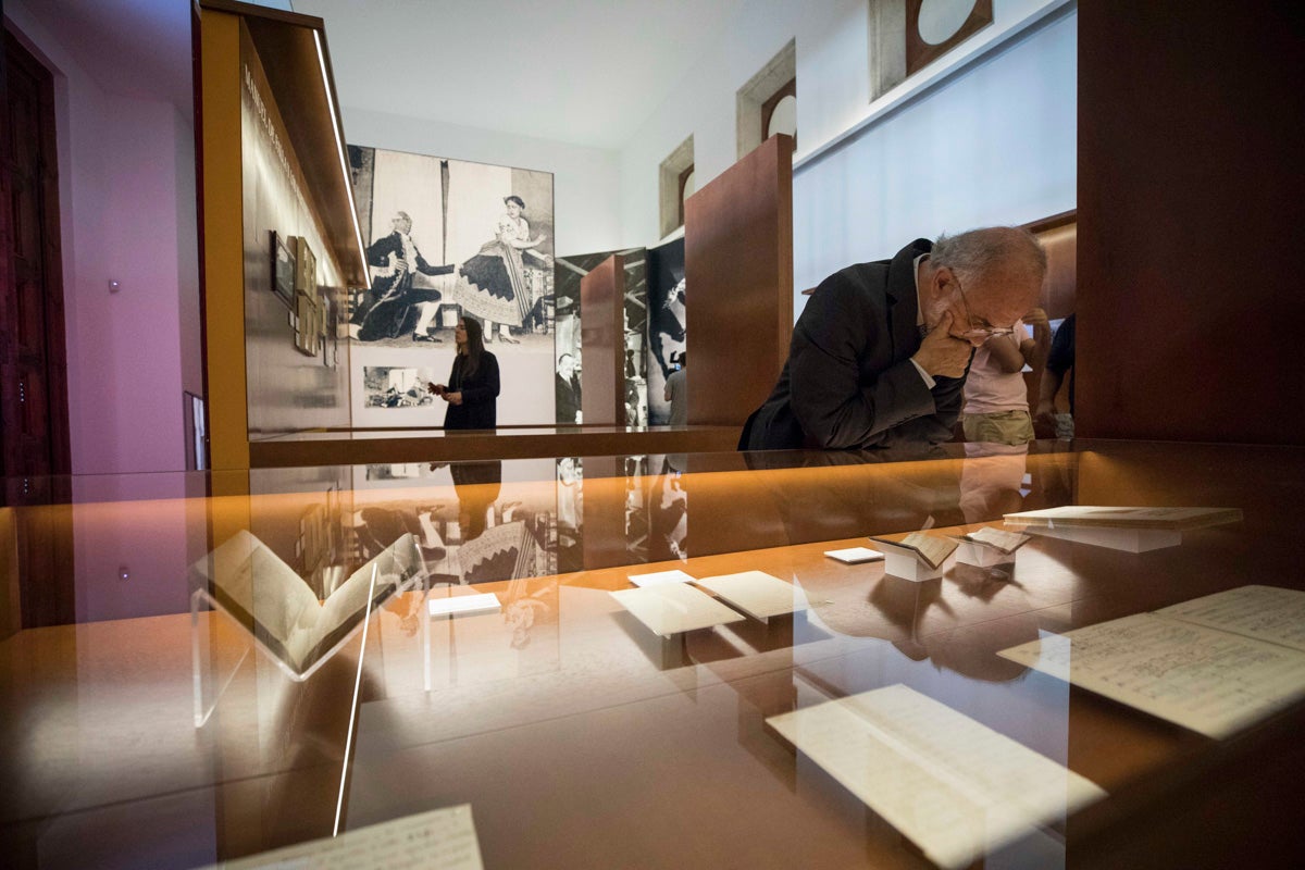 Así es la exposición de 'El sombrero de tres picos. 1919-2019. Un singular proceso creativo'.