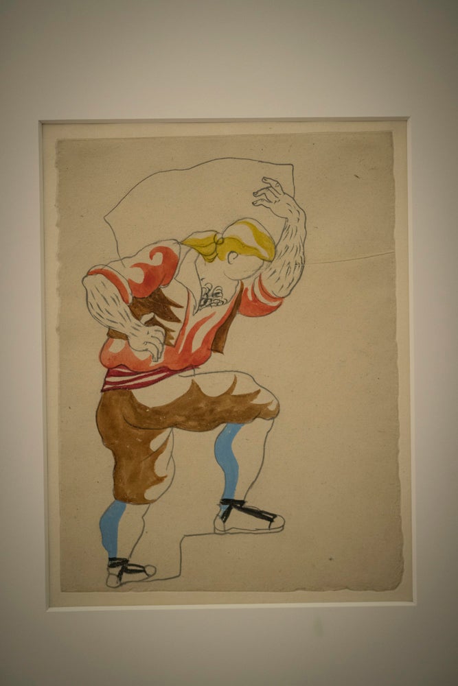 Así es la exposición de 'El sombrero de tres picos. 1919-2019. Un singular proceso creativo'.