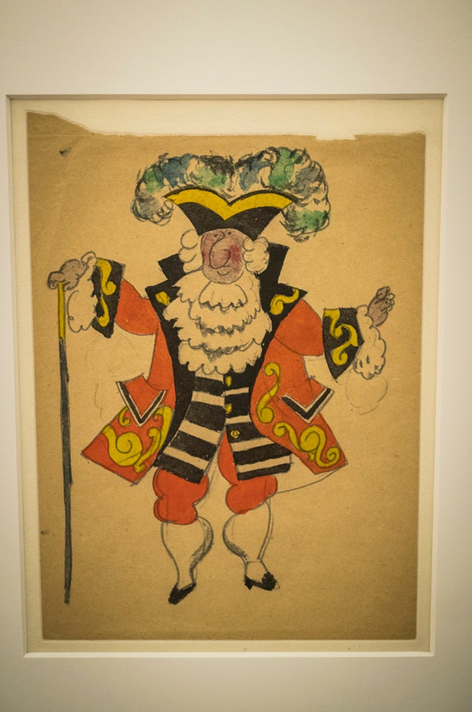 Así es la exposición de 'El sombrero de tres picos. 1919-2019. Un singular proceso creativo'.