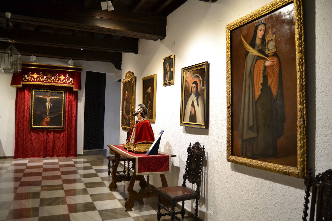 Así es la colección que atesora este monasterio de Granada