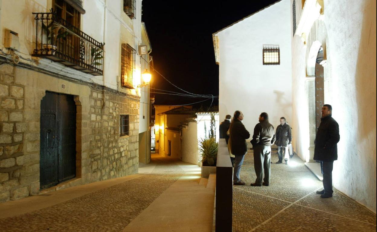 Calle de San Andrés, en la antigua Judería de Jaén. 