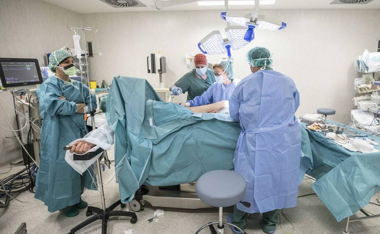 Intervención en un hospital andaluz. 