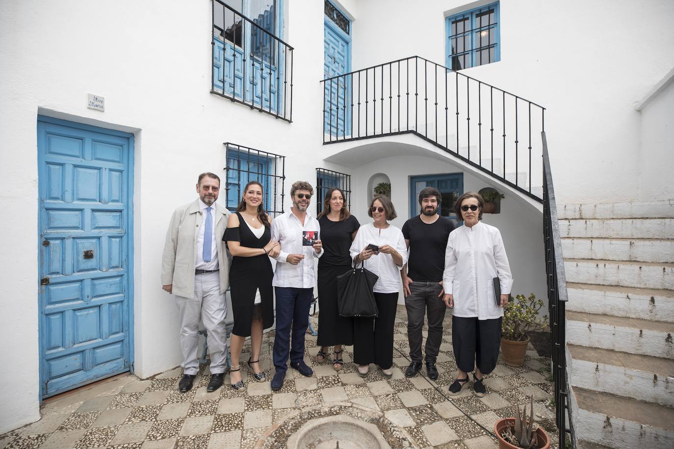 Los protagonistas presentaron el disco en la casa de Falla. 