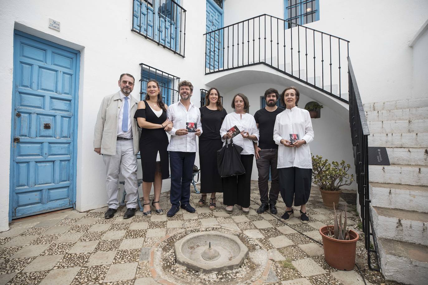 Los protagonistas presentaron el disco en la casa de Falla. 